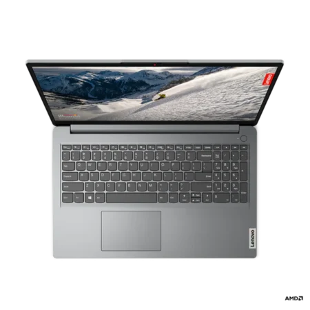 Laptop Lenovo IdeaPad 1 15ALC7, procesor AMD Ryzen 5 5500U, 15.6", Full HD, 16GB DDR4, 512GB SSD, AMD Radeon Graphics, No OS, Cloud Grey